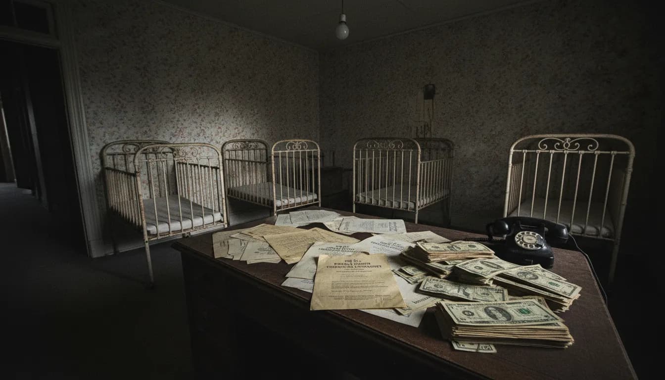 American Scandal — episode S63E1 — Georgia Tann og Tennessee Children's Home Society