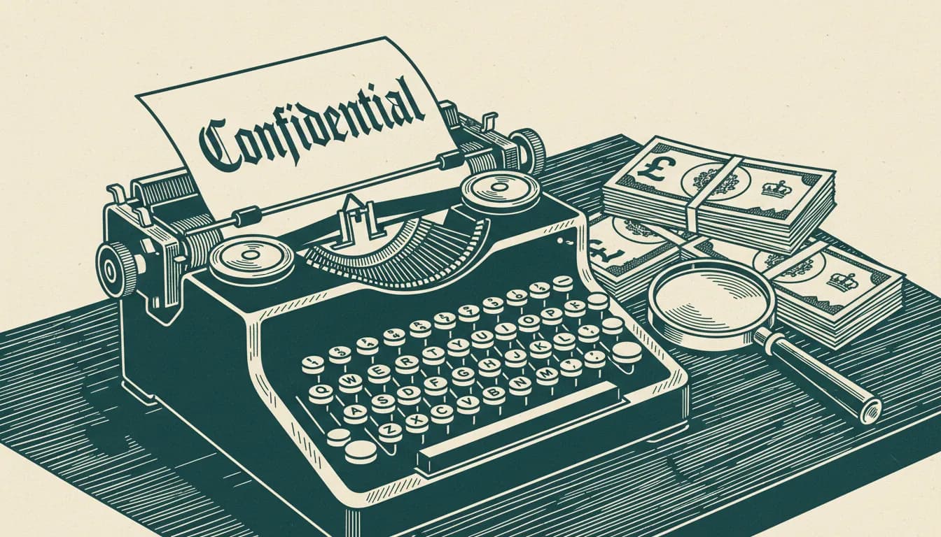 Forsiden af bogen Deception om økonomisk svindel i Storbritannien — Various Publishers — 2025