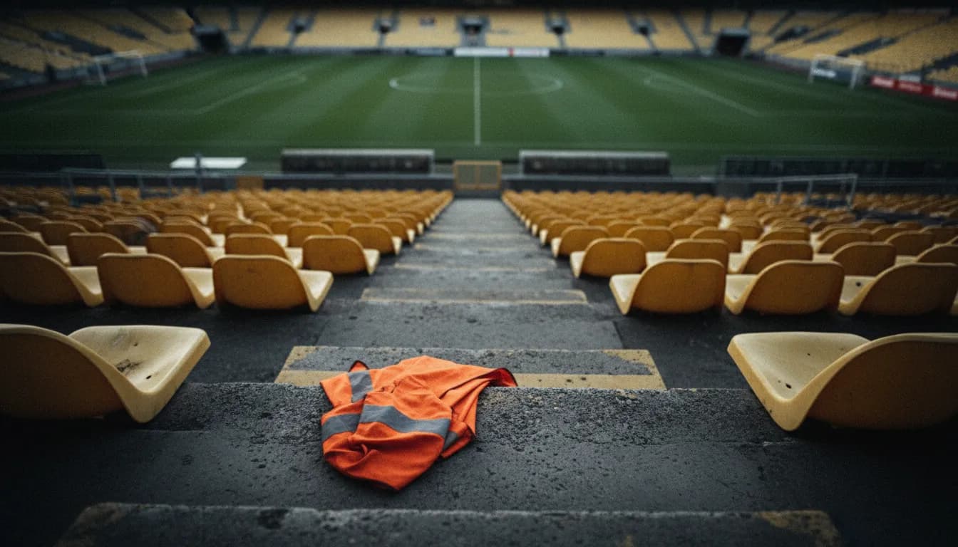 Broendby Stadion — voldssag mod vagt — 2025