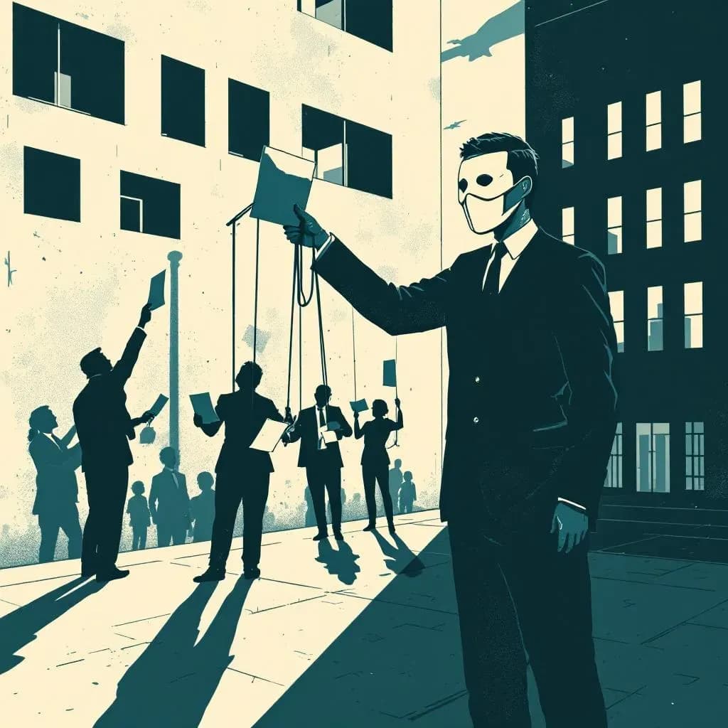 social engineering — Krimidex illustration
