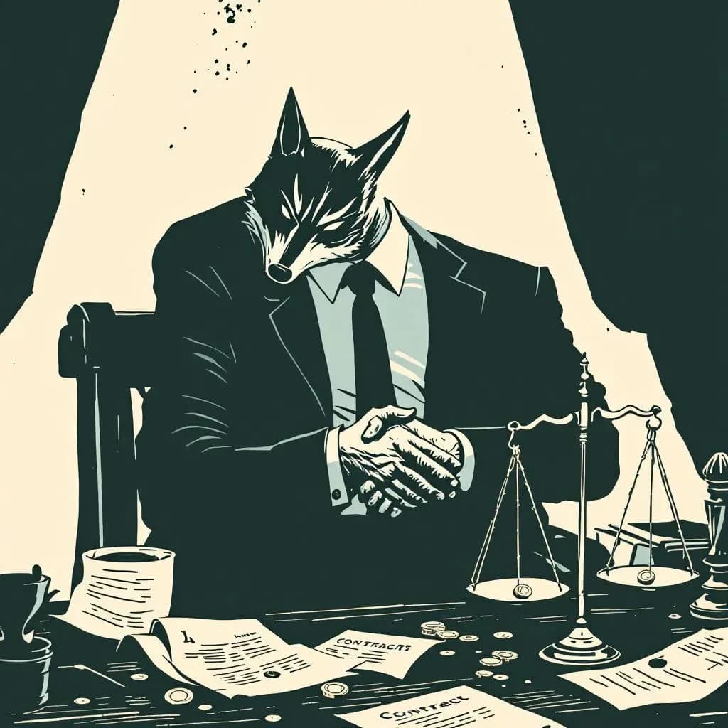 erhvervsbedrageri — Krimidex illustration