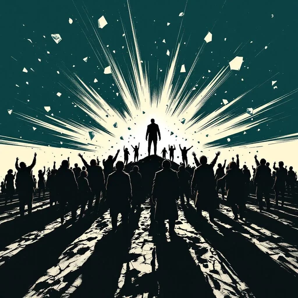masseskydning — Krimidex illustration