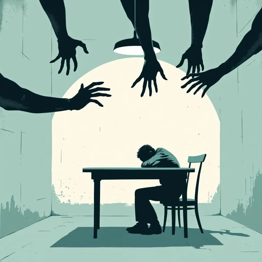 falske tilståelser — Krimidex illustration