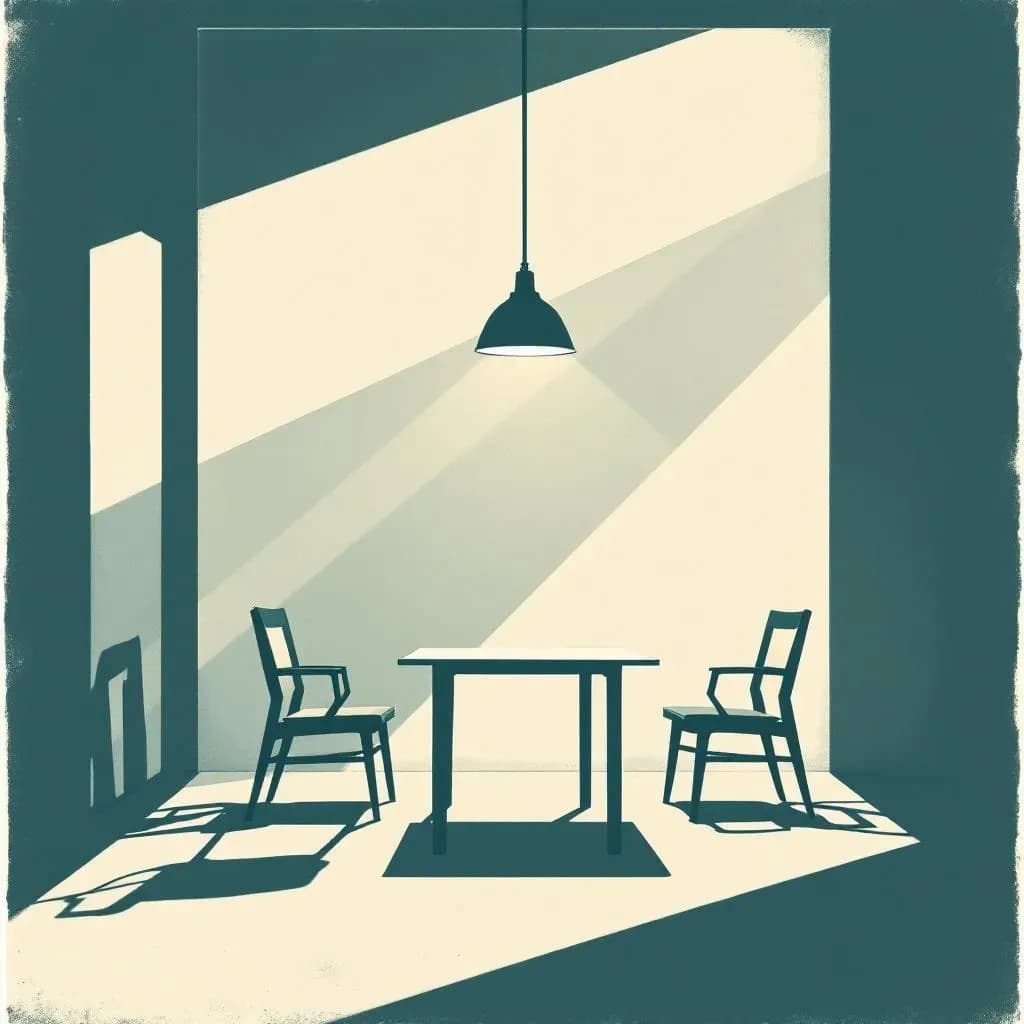 afhøringsteknik — Krimidex illustration