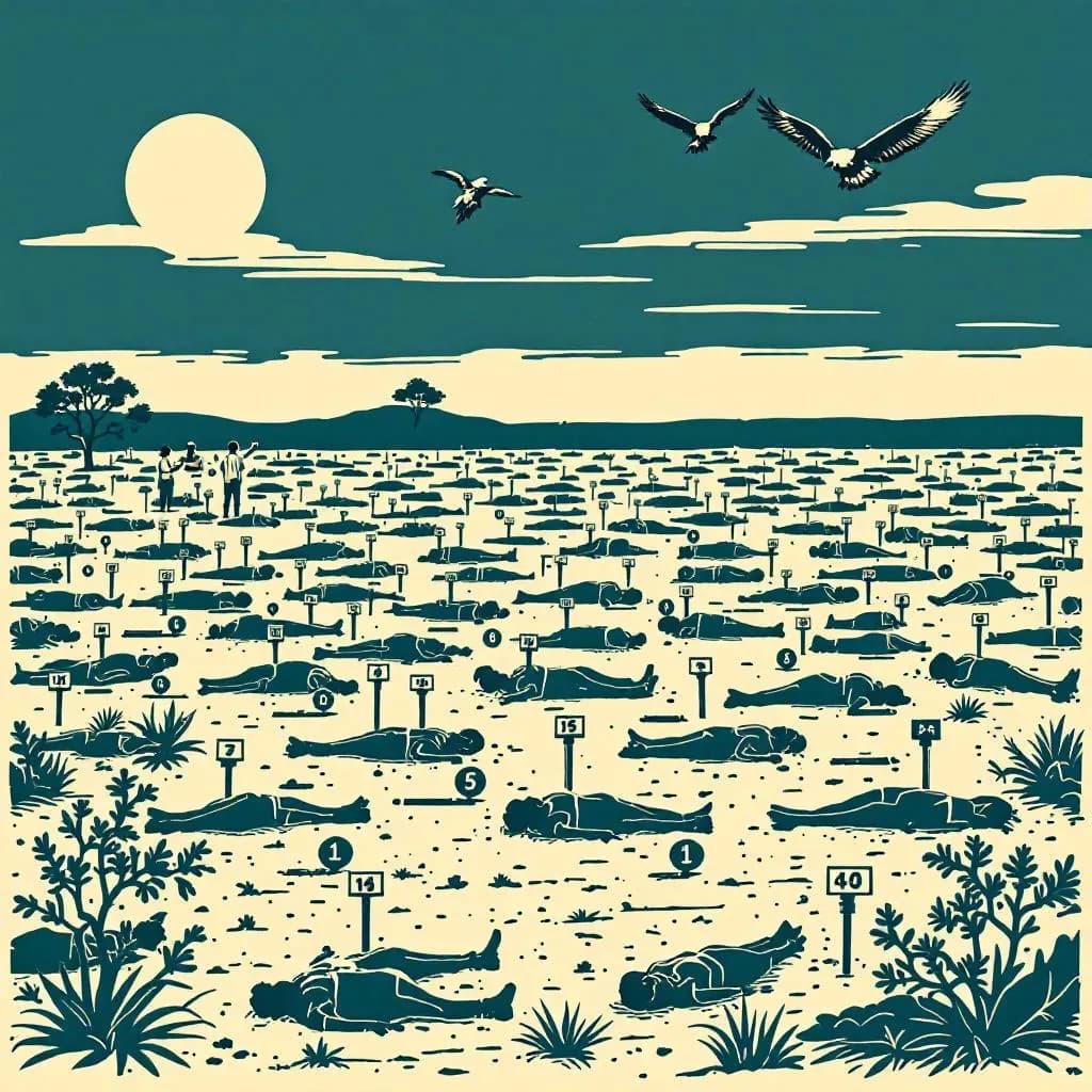Body Farm — Krimidex illustration