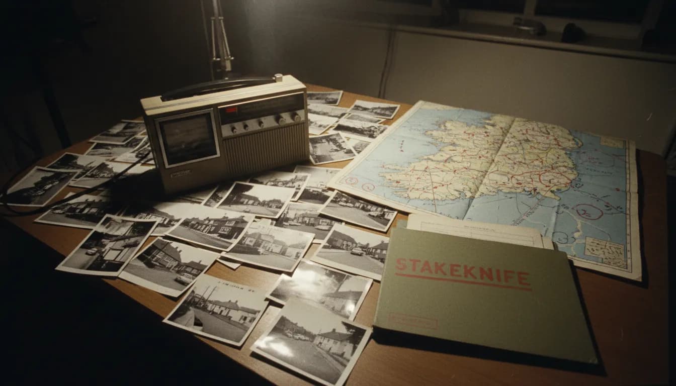 Cover podcast — episode 1 — Freddie Scappaticci og Operation Stakeknife i Nordirland