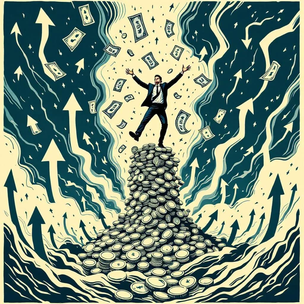 børsspekulant — Krimidex illustration