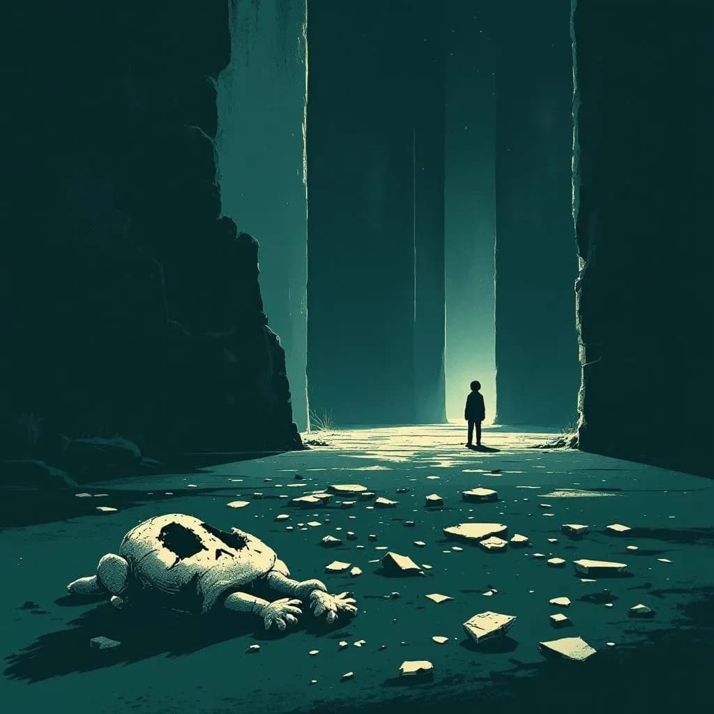 børnekrænker — Krimidex illustration