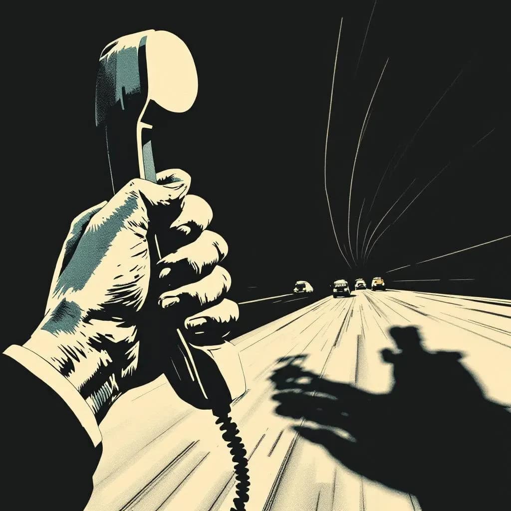 911-opkald — Krimidex illustration