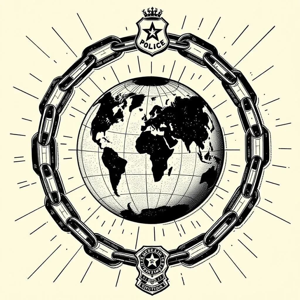 Interpol — Krimidex illustration