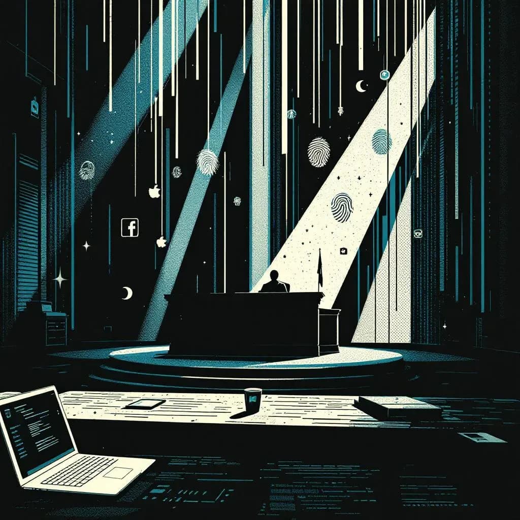 online efterforskning — Krimidex illustration