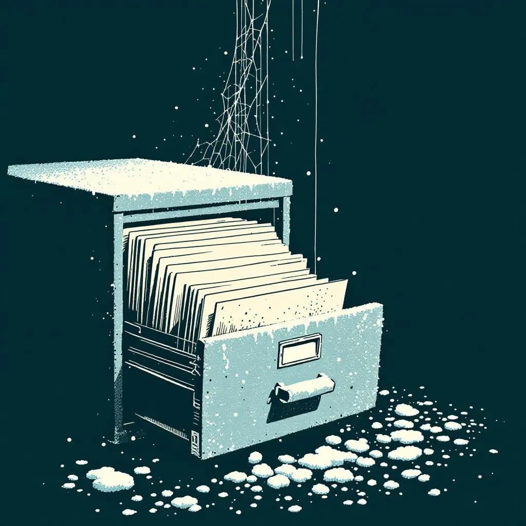 cold case — Krimidex illustration
