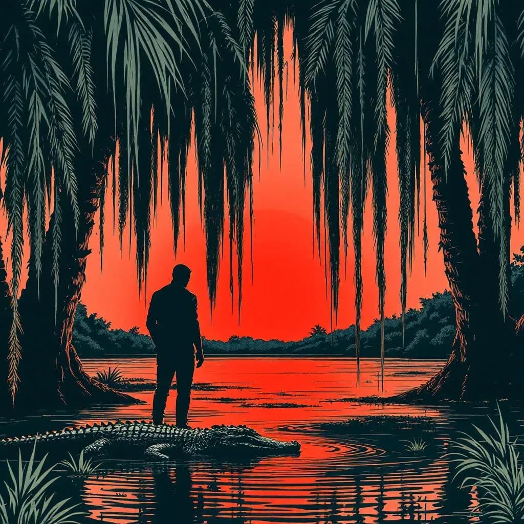 mordene i Florida — Krimidex illustration
