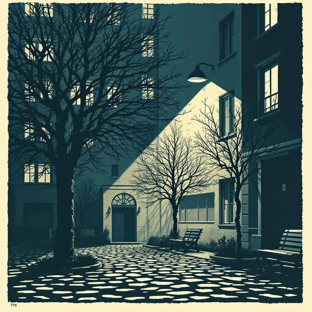 Hændelse i Aarhus boligkompleks — Krimidex illustration