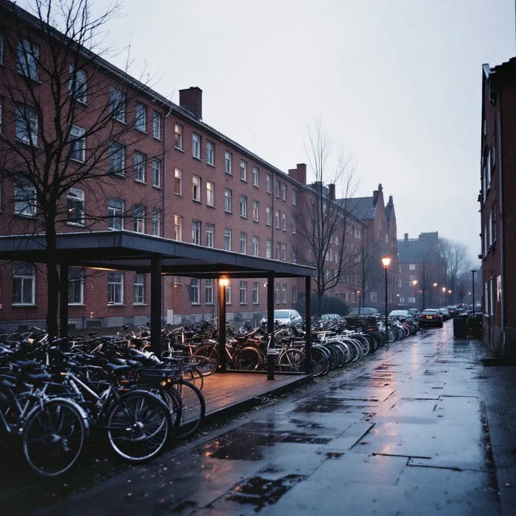 Drabet i cykelskuret — kriminalsag